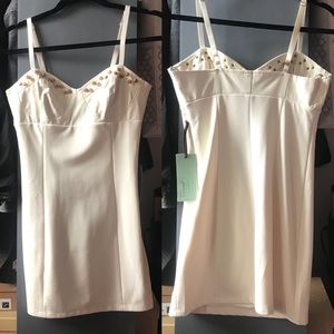 Gold Studded Dress